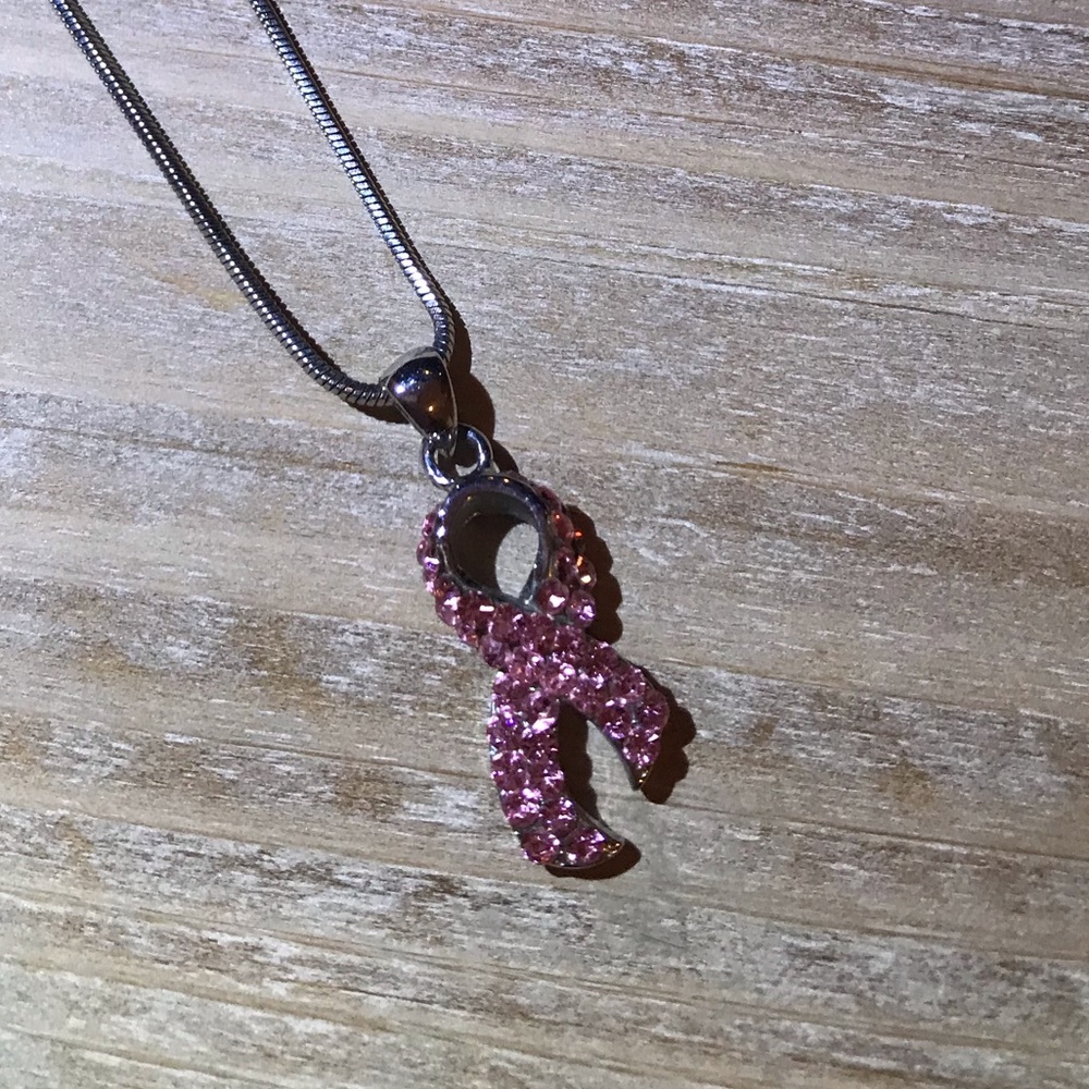 Breast Cancer Awareness Necklace